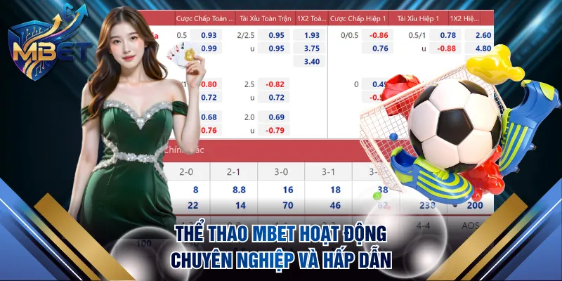 Thể thao MBET hoạt động chuyên nghiệp và hấp dẫn